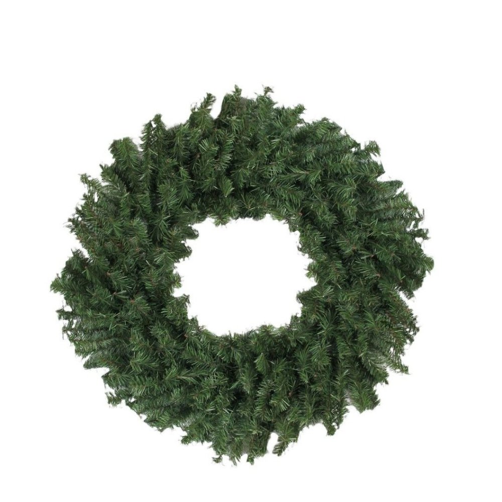 Northlight 20" Canadian Pine Artificial Christmas Wreath